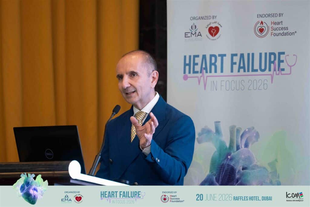 Heart Failure in Focus 2026 at Raffles Hotel Dubai, event photograph 09