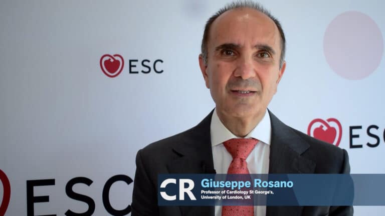 Prof. Giuseppe Rosano at ESC 2026