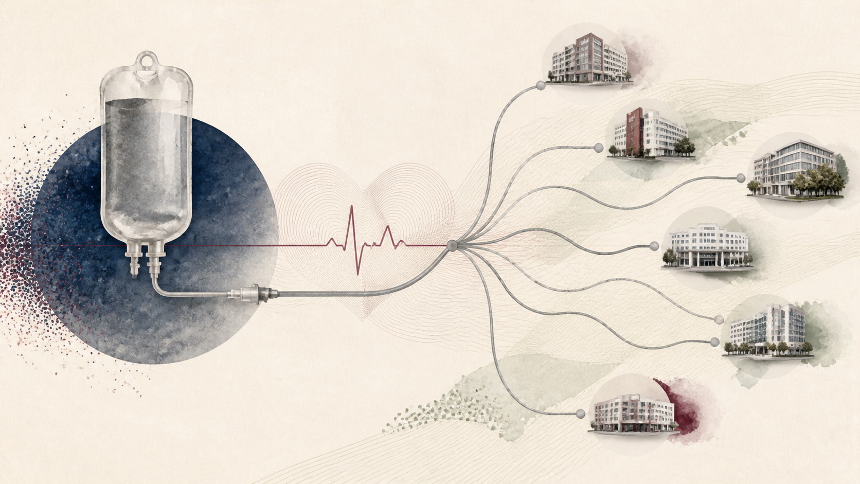 Ferric Carboxymaltose in Heart Failure With Iron Deficiency: FAIR-HF2 — editorial illustration