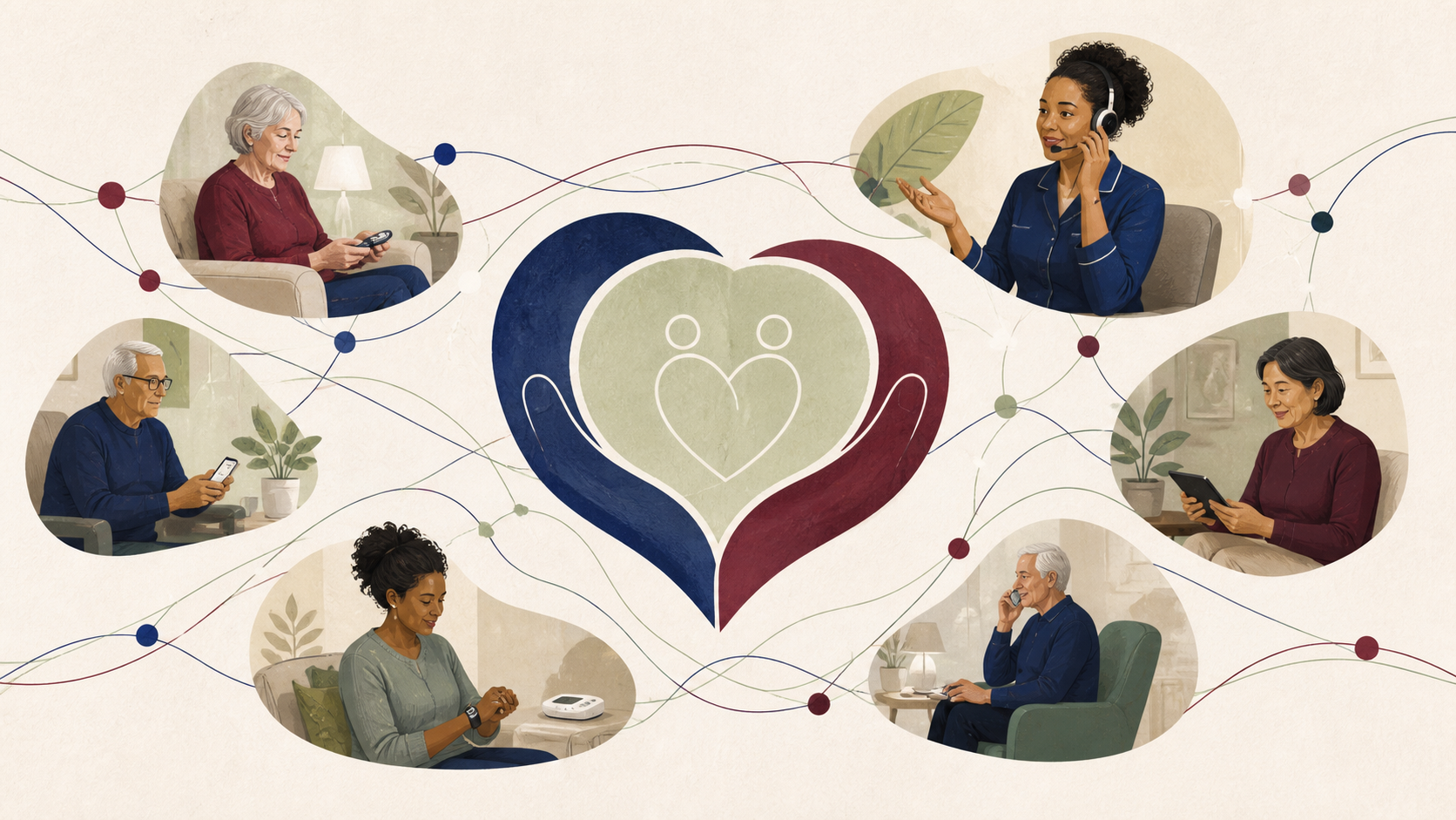 Remote Monitoring in Heart Failure: What National Real-World Data Can Tell Us — editorial illustration