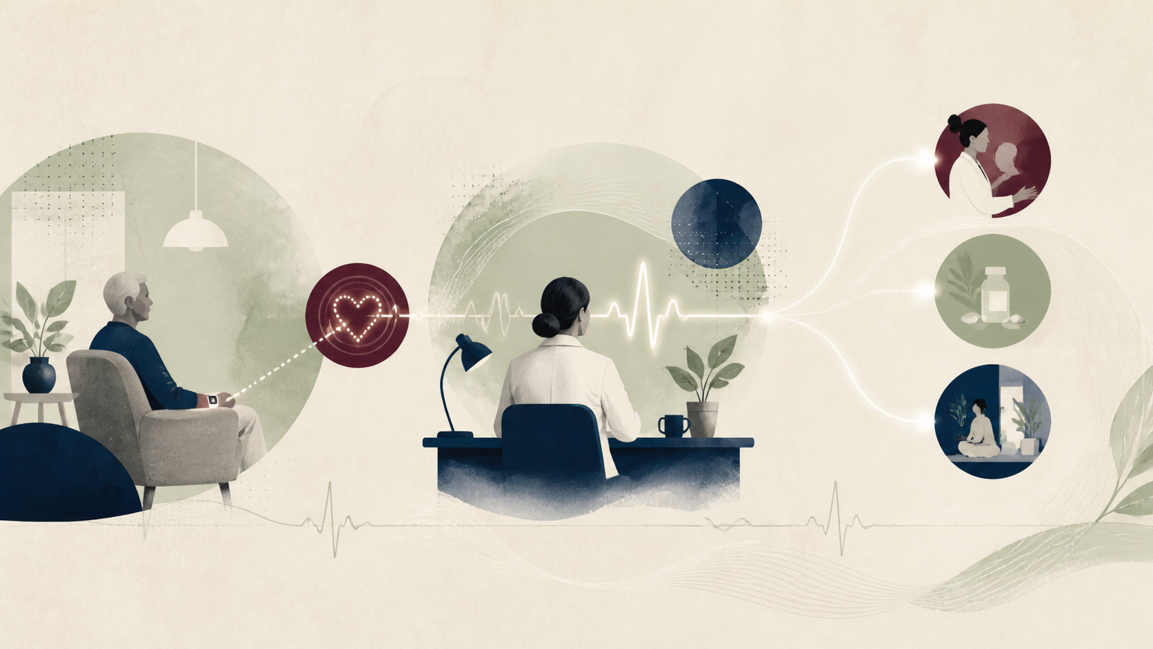 Remote Monitoring Studies Need to Describe the Clinical Workflow — editorial illustration