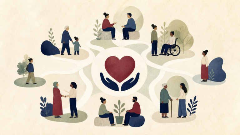 Listening for Social Determinants of Health in Heart Failure Care — editorial illustration